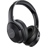 Mpow H17 Active Noise Cancelling Headphones, [45H Playtime] Wireless Over-Ear Bluetooth 5.0 Headphone with Mic, Fast Charge, 