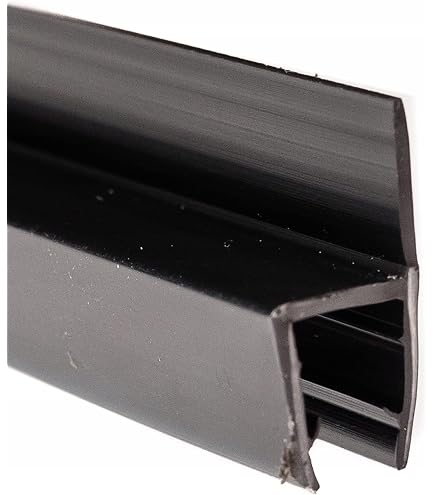 AquaParts Duschtür Dichtung 100 Cm – Für 7–8 Mm Glasstärke, Transparent, Wasserabweisend