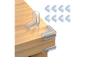 ‎NEDIEA Kantenschutz Baby mit Dicken Airbag, Eckenschutz Transparent für Babys und Kinder, 3M-Kleber Wasser- und ölfest für Tischecken und Möbelecken 8er Pack