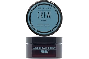 American Crew Fiber, Cera Capelli Uomo, Tenuta Forte & Finish Opaco, Texturizza & Ispessisce i Capelli, 85g