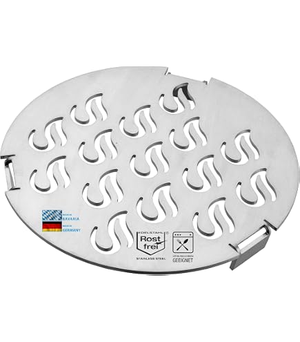 Mocisa Universal BBQ Grillplatte 91,5 Cm | Feuerplatte | Fassgrill