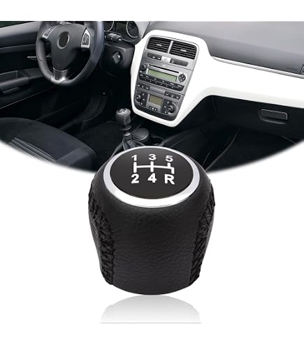 Pommeau Levier Vitesses 5 Vitesses Fiat Grande Punto 2006-2012 - 55344881 55349796