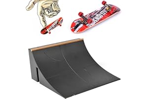 Gxdamxz Finger Skateboard, Fingerboard & Treppe Rampe, Mini Fingerskateboard Set, Training Requisiten