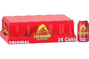 Lucozade Energy Drink Original 330 ml (Pack of 24)