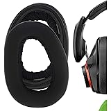 Geekria Comfort Hybrid - Cuscinetti auricolari di ricambio per cuffie da gioco Sennheiser GSP 600, GSP 670, GSP 500, cuscinet