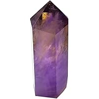 Heilkristall-Stäbe spitz facettiert, Prismenstäbe für Reiki Chakra Meditation Therapie Dekoration