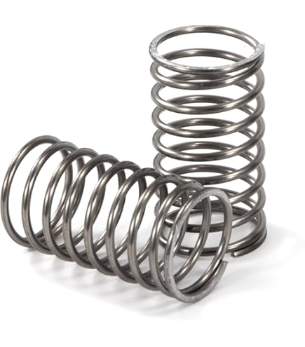 5 Stück Druckfedern 80mm - Federstahl Federn Ø19mm Außendurchmesser