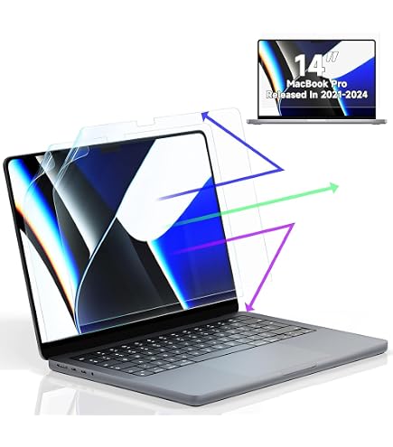 Protecteur D'écran Bruni Pour Asus VivoBook Flip 14 TP412UA - 2 Films Anti-rayures