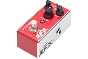 FISHMAN AFX AcoustiVerb Pedal, Mini Reverb, rot