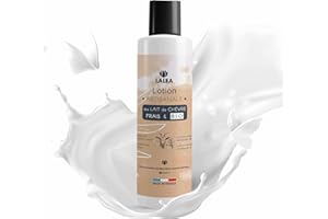 LALEA Geschenkset Ziegenmilch Lotion BIO - 150 ml - Gesichtspflege gegen Akne, Handwerkliche Made in France, Natürliche Feuchtigkeitslotion, Geschenkidee für Frauen