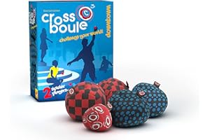 ZOCH ZUM SPIELEN Zoch 601131400 - Crossboule c³ Set Downtown- der ultimative Boule Spaß mit flexiblen Bällen für drinnen und draußen, ab 6 Jahren