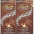 Lindt Lindor Hazelnut Irresistibly Smooth Chocolate Bar, 100 g, 2 Pack