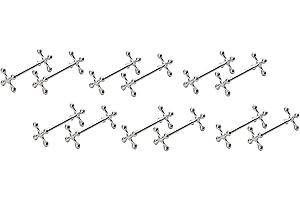 Classico Vittoriano 'argento' Posate riposo per coltelli, forchette e cucchiai (confezione da 12) da Bmtick
