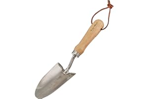 BURGON & BALL Secret Garden - Paleta para jardinería (Acero), Color Natural