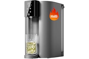 Waterdrop CoreRO Auftisch Umkehrosmose-System, Sofortiger-heiß Wasserspender, 5 Temperaturoptionen, 6-stufige Filtration, 3:1 Pure to Drain, Reduziert PFAS, ohne Installation, WD-C1H