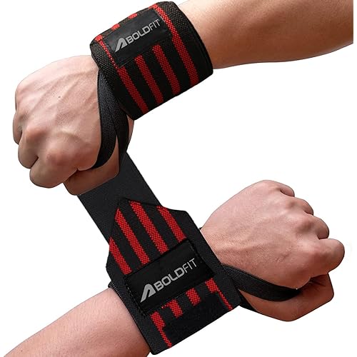 Boldfit Wrist Band for Gym Workout Wrist Support for Gym Straps for Men Hand Band Strap for Man Accessories for Men Workout Wrists Supporter wrap for Man Workouts Accessories for Women Hand Wraps