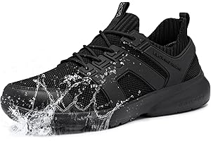 FLOWING PLUME Wasserdicht Laufschuhe Herren Sportschuhe Leicht Turnschuhe Running Schuhe Walkingschuhe Atmungsaktiv Joggingschuhe Fitness Sneaker