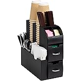Mind Reader Coffee Seasonings &amp; Accessories 6 x 12 x 12 Black