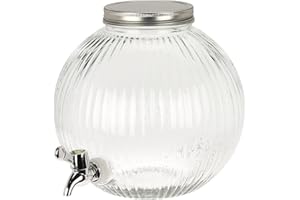 WELL HOME MOBILIARIO & DECORACIÓN WELL HOME - Dispenser per bevande in vetro da 5,5 l