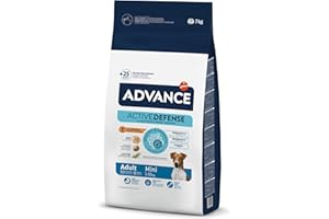 Advance Mini Adult Chicken - Croquettes pour Chiens Adultes de Petit Race avec du Poulet, 7kg