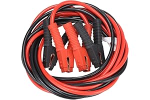 SURPZON Starthilfekabel 2 x 4m 1000A Starterkabel Set Überbrückungskabel Batteriekabel KFZ PKW Batterie für 12 Volt/24 Volt mit Überspannungsschutz