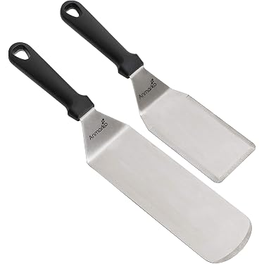Ignite Edelstahl-Pfannenwender, 43,2 Cm – Großer Grillwender Mit Schlitzkopf & Flaschenöffner