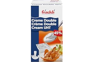Frischli Creme Double 45% Sahniger Rahm für maximalen Geschmack 1000g
