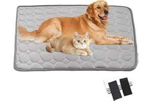 KATLKIU Tapis pour Animaux, Utilisation Toutes Saisons, Doux et Confortable, adapté aux Chiens et aux Chats, Utilisation Polyvalente à l'intérieur et à l'extérieur, Facile à Nettoyer, 100 x 70 cm