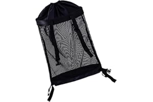 LOVIVER Organizzatore per Carrello da Golf Borsa portaoggetti per Carrello da Golf Accessori per Carrello da Golf Portatili Borsa da carico Borsa a Rete Nera