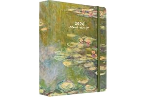 Kokonote Academic Diary 2025-2026 Week To View - Monet Diary | Academic Planner 2025-2026 With Stickers, Student Essentials For University, Back To School Stationery, Monet Gifts