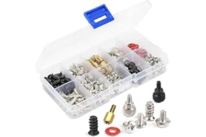AOBETAK PC Schraubenset, 228 Stück Computer Schrauben, Schrauben Set Zubehör Reparatur Set Für Laptop Mainbord Pc-Montage Universal Gehäuse SSD Festplatten Motherboard Diy Schrauben