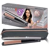 Remington Haarglätter-Geschenkset PRO-Ceramic Titanium S5506GP, inkl.  Kosmetikbeutel, Paddelbürste, Schminkspiegel, Haarklammern, grau :  Amazon.de: Beauty
