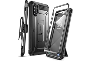 SUPCASE Unicorn Beetle Pro Series etui zaprojektowane dla Samsung Galaxy Note 10 Plus/Note 10 Plus 5G, wytrzymała kabura i podpórka bez wbudowanego ochraniacza ekranu (czarny)
