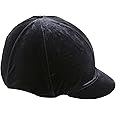 Shires Velveteen Hat Cover - Navy Blue