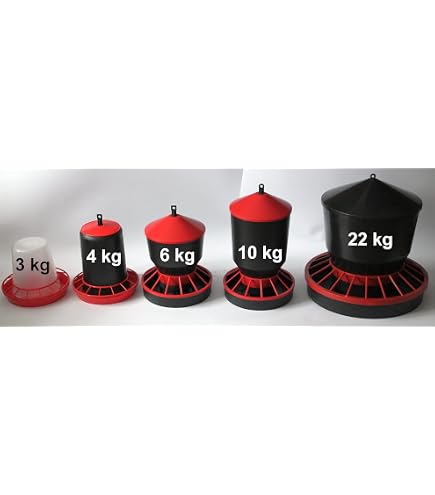 POPETPOP Schweinefuttertrog | Ca. 54x18x13 Cm, Aus Kunststoff | Für Schweine, Kaninchen, Ziegen & Geflügel | Orange