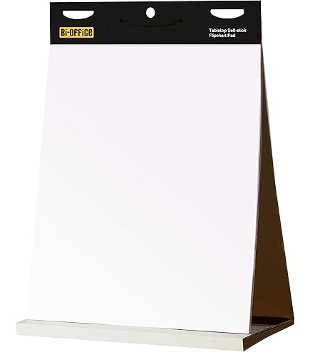Nobo Blocco Ricambio Flipchart - 50 Fogli 650x955 Mm, Bianco, Per Lavagne E Riunioni - Foto 10