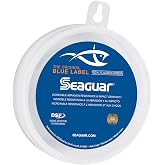 Seaguar Blue Label Tuzlu Su Balık&ccedil;ılık Lider Misinası, %100 Florokarbon, Şeffaf, &Ccedil;eşitli Boyutlar