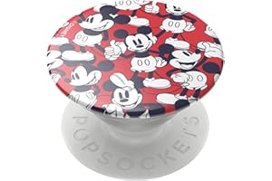 ‎POPSOCKETS PopSockets: PopGrip z wymiennym blatem na telefony i tablety - Mickey & Minnie - Klasyczny wzór Mickey