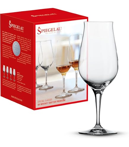 Spiegelau & Notte Uomo Whiskey Set/4, Con Cristalli Di Vetro