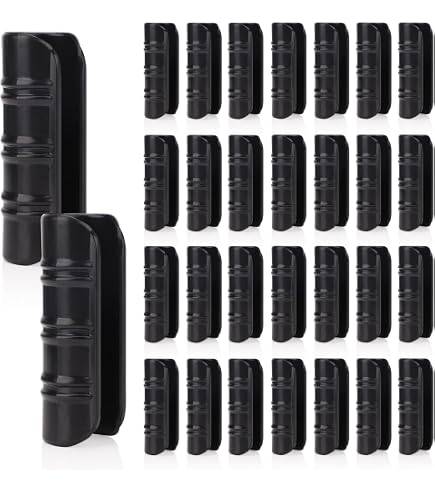 40 Clips Serre Plastique 11mm - Fixation Film Serre Jardins - Vert