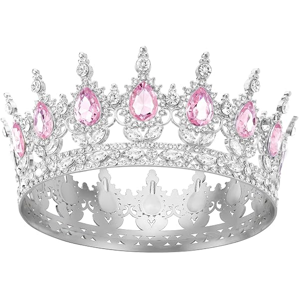 Couronne Medievale Femme Couronne Reine Baroque Avec Strass Pour Mariage & Cameroon Couronne De Fleurs