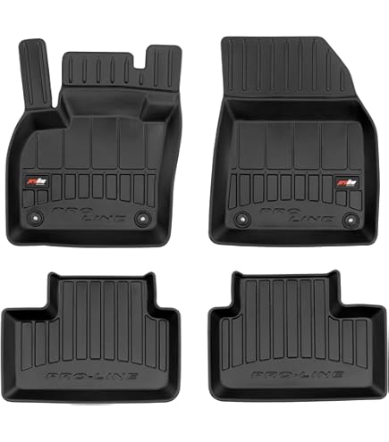 Tappetini Auto Gomma Per Suzuki Grand Vitara 2005-2015 - Nero - Fondo Antiscivolo - 5 Kg - 4