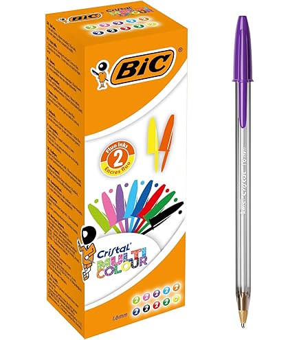 Recharge Stylo Essential Arts Lot De 100 Stylos à Bille à Encre