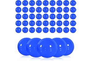 GOCUODE 50 Stück Lotterie Kugeln Bälle zum Öffnen Befüllen,3cm Tombola-Bälle,Lotterie-Hohlkugeln Kleine Befüllbare für Partygeschenke,Party Event Requisiten (Blau)