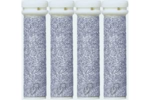 SYSMIC Extra Coarse Replacement Heads Mineral Refill Rollers Compatible with Emjoi Micro Pedi Callous Remover