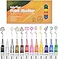 Acrylstifte Marker Stifte mit Dünner Spitze, 0,7mm Wasserfest Acrylfarben Marker Set für Steine Scrapbooking DIY…