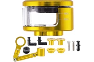 Motoforti Motorcycle Master Cylinder Reservoir Front Brake Clutch Tank Oil Cup