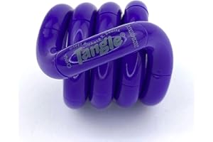 Tangle Jr. Solid Purple - Genuine Fidget - Fidget Toy for Kids and Adults