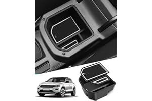 ‎WEIPIN WEIPIN Kompatibel mit VW T-Roc 2018-20221 2022 2023 Mittelkonsole Handschuhfach Armlehne Multifunktionaler Aufbewahrungsbox T roc Zubehör(Weiß)