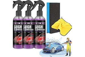 MARCHONE Amisho, Amisho™ 3 In 1 Beschichtungsspray, Amisho 3 In 1,High Protection 3in1 Spray, 3-In-1 Hoher Schutz Schnelles Auto-Beschichtung Spray, Auto Beschichtungsspray (100 ML,3 PCS)